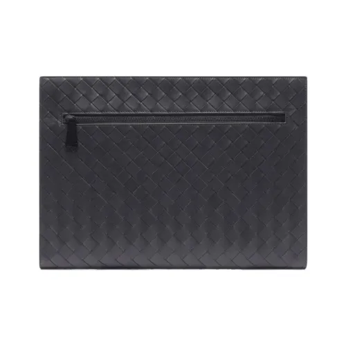 Bottega Veneta Intrecciato Коровья кожа Клатч Мужской Черный