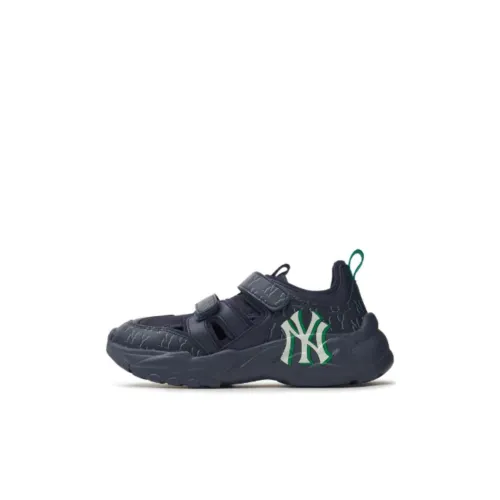 MLB New York Yankees Детские беговые кроссовки Low Top Черный Preschool