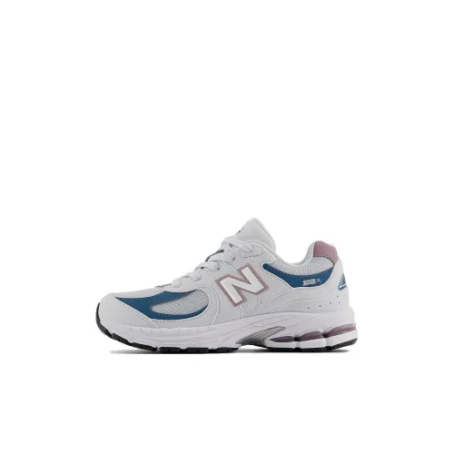 New Balance NB 2002R Low Топ Детская Беговая Обувь Серый Синий Малыш