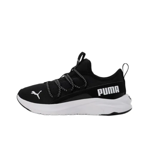 PUMA Softride One4all Low Топ Детские Беговые Кроссовки Черные Подростки