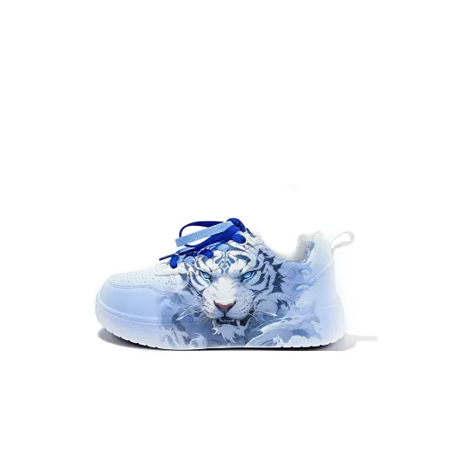 Cold Cicadas Yesterday Легкие и Дышащие Низкие Кроссовки для Скейтбординга Унисекс Белый Синий