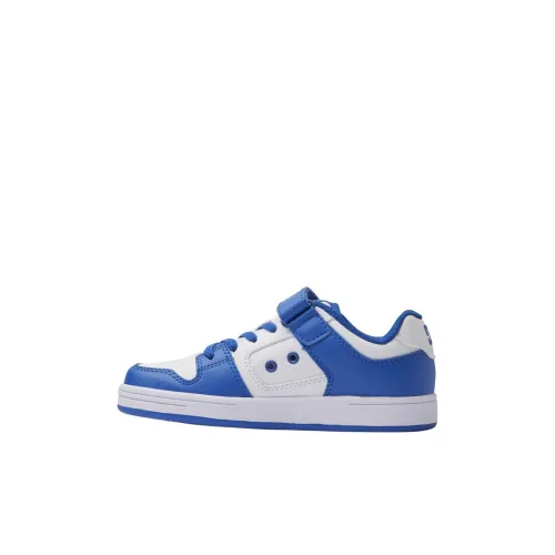 DC Shoes MANTECA 4 Low Топ Детские Скейтбординги Белый Синий Малыш