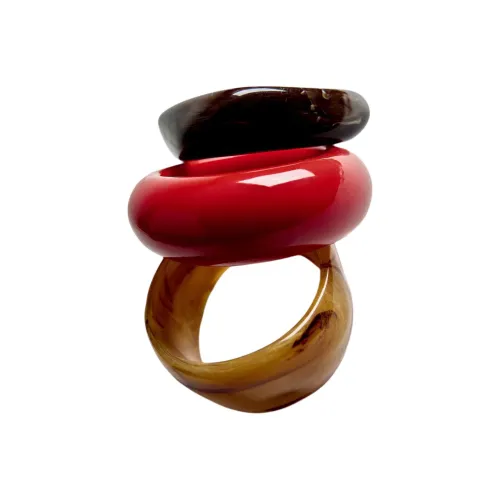 ZARA Браслеты из эпоксидной смолы Женские Розовые