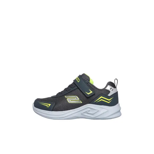 Skechers Mazematics Устойчивые к истиранию Низкие Кеды для Детей Lifestyle Shoes Серый Желтый Детский