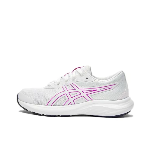 Asics CONTEND 9 Детская беговая обувь Низкий топ Белый Фиолетовый Унисекс