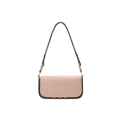 Karl Lagerfeld Коровья кожа Сумка через плечо Сумка на плечо Женская Antique Rose