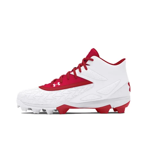 Under Armour Leadoff Slip-Resistant High-Top Тренировочные Кроссовки Мужские Белые