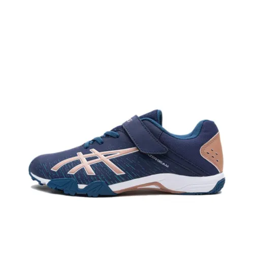 Asics Lazerbeam Детские кроссовки для тренировок цвет синий золото подходят для подростков