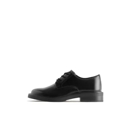 ZARA Детская кожаная обувь Low Top Черный Kids