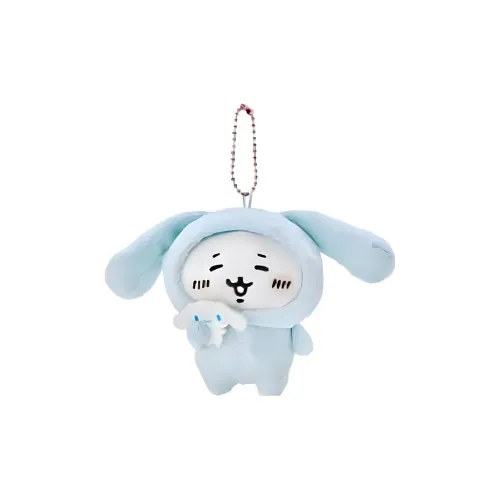 Chiikawa x Sanrio Chiikawa Cinnamoroll Кукла Плюшевая Подвеска 10 см Рекомендуемая Высота