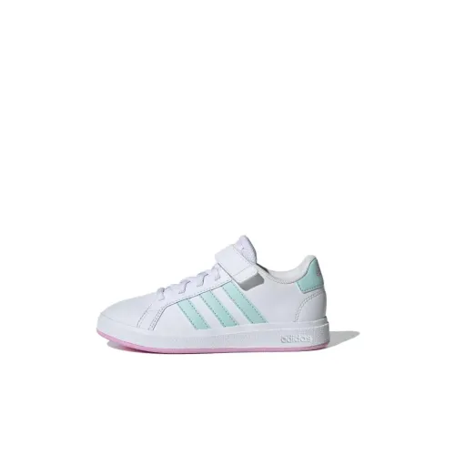Adidas GRAND COURT 2,0 Low Топ Детские Скейтбординги Белый Детский
