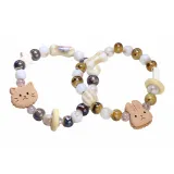 Бисквит Кошка и Кролик Браслет Пара