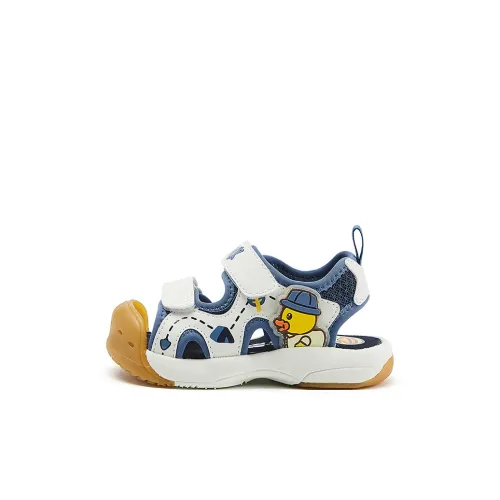 B.Duck Желтая уточка Slip Resistant Anti KICK Abrasion Resistant Oтскок Children'S Sandals Детский