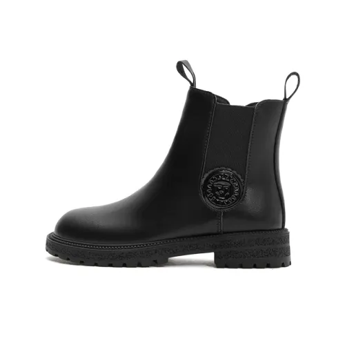 TARANISMETA Детские ботинки Черный Подростки