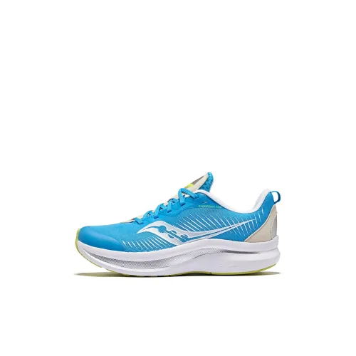 Saucony Endorphin KDZ Детская беговая обувь Низкий топ Синий Белый Kids