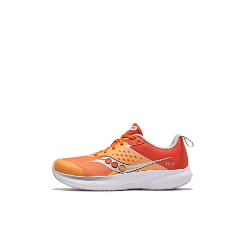 Saucony Детская беговая обувь с низким верхом, апельсинового цвета, Kids