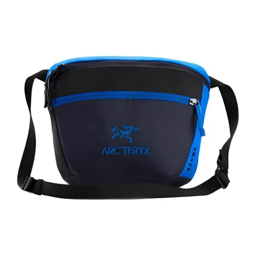 Arcteryx BEAMS совместный бренд Коллаборация Mantis Сумка через плечо Бананка Переработанный материал Полиэстер Boro Синий Унисекс