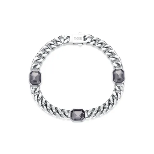 FAIRWHALE Титановая сталь Стекло Браслеты Унисекс