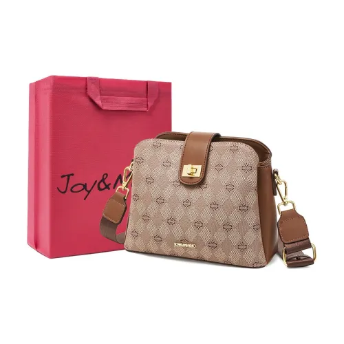 Joy Mario ПВХ Мода Минималистский Стиль Повседневная Сумка через плечо для поездок Обычная Женская Хаки Карамельный Кофейный