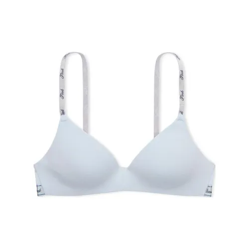 Victoria's Secret Розовый Wear Everywhere Легкий Линейный Беспроводной Бюстгальтер HB Бюстгальтер Женский Гортензия Синий