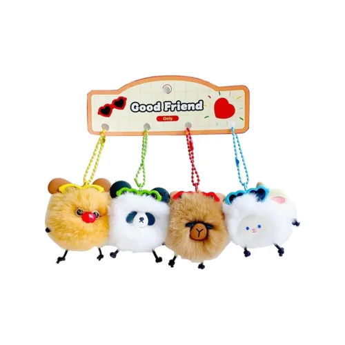 The Green Party Четыре друга Куклы Плюшевый Брелок 10 см Рекомендуемая высота