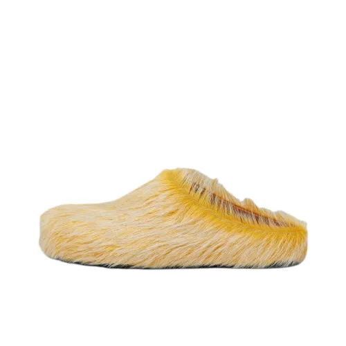 MARNI Fussbett Домашние тапочки Женские Желтые