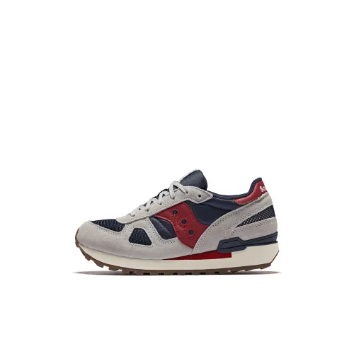 Saucony Shadow Original Low Топ Kids Lifestyle Shoes Серый Синий Детский