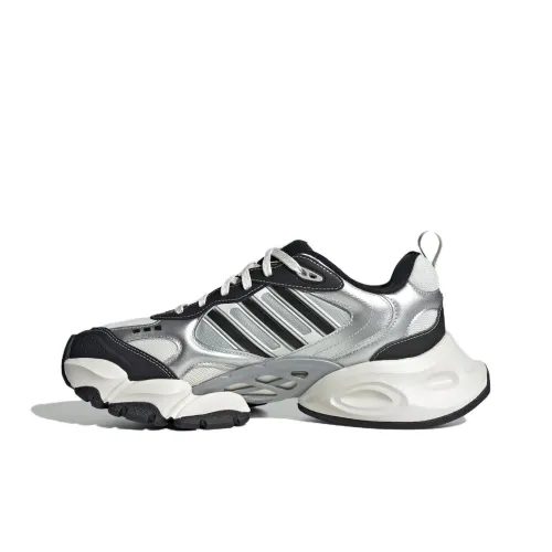 Adidas XLG RUNNER DELUXE Низкие Беговые Кроссовки Унисекс Серебристо-Черные