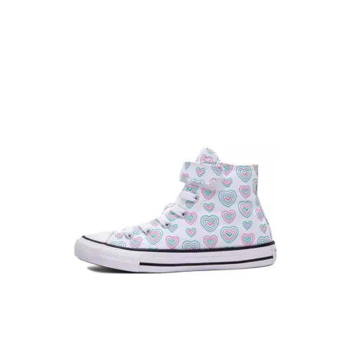 Конверс Детские кеды High Top Белые Kids