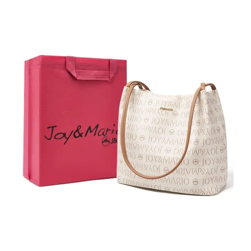 Joy Mario PVC Тоут Сумка Сумка через плечо Стандартная Большая Размер Женская Экрю Кофейный