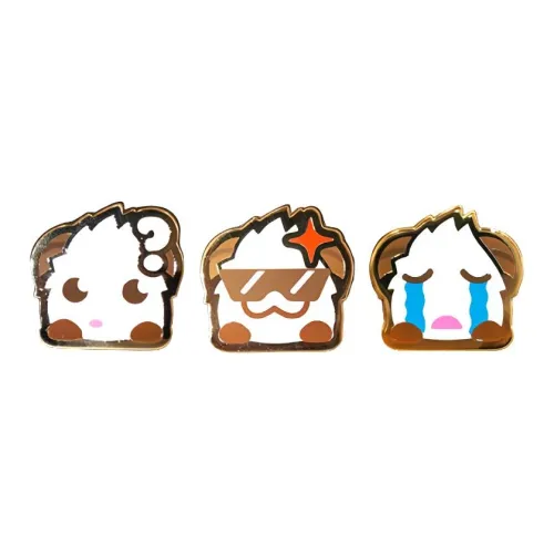 Лига Легенд Поро Любопытный Proud Crying Набор значков