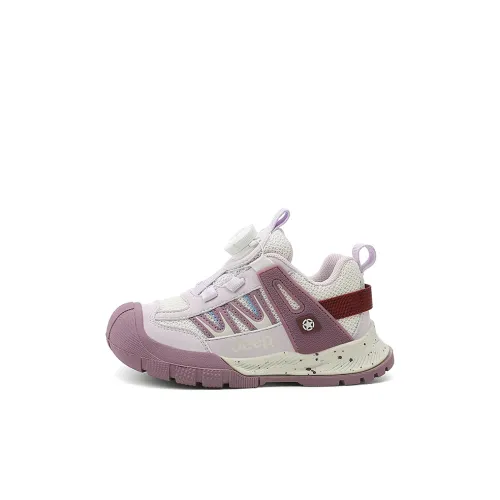JEEP Амортизация Износостойкие Низкие Кеды для Детей Lifestyle Shoes с Лотосовым Корнем Пудра Фиолетового цвета Детский