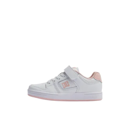 DC Shoes MANTECA 4 Low Топ Детские Скейтбординги Белый Розовый Детский