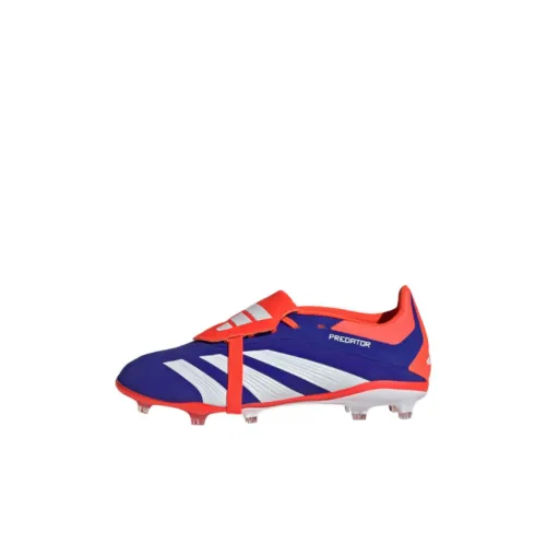 Adidas Predator Elite Детские футбольные бутсы Низкий топ Прозрачный Синий/Облачный Белый/Солнечный Красный Kids