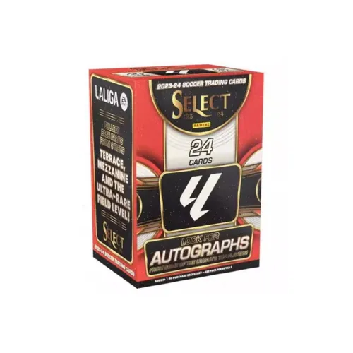 PANINI 2023 24 Ла Лига SELECT Ручной Blaster Коробка Blaster 125 Стикеров на коробку Спортивные Карты Целая коробка