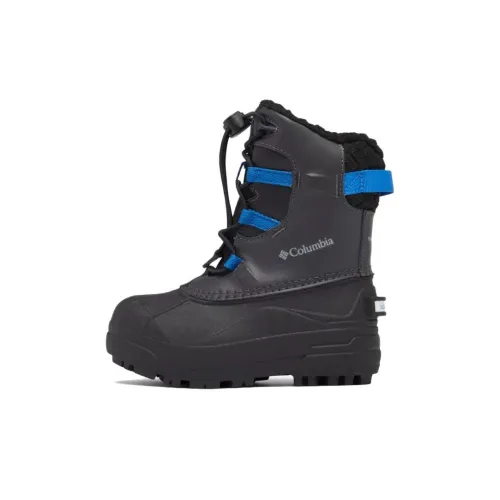 Колумбия совместный бренд Bugaboot Водонепроницаемый и Дышащий Устойчивый к Износу Термический Экипаж Детские Ботинки