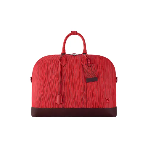 LOUIS VUITTON Парк Seo Bo Alma Коровья кожа Сумка через плечо Сумка Большая Унисекс Красная