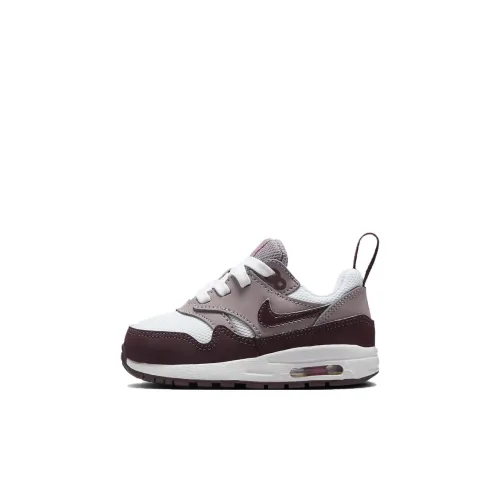 Nike Air Max 1 Low Топ Обувь для малышей Умбра Белый Infant And Toddler