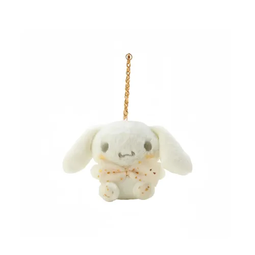 Sanrio Cinnamoroll White Winter Collection Брелок Кукла Плюшевая Подвеска 9 см Рекомендуемая Высота