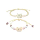 Кошка Браслет Пара (Бисквит + Большое Лицо)