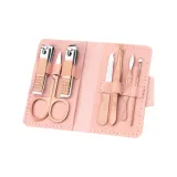 Розовое золото, набор из 7 предметов, кусачки для ногтей