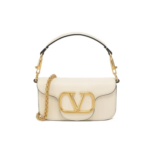 Valentino Locò Телячья кожа Сумка через плечо Сумка на плечо Женская Белая