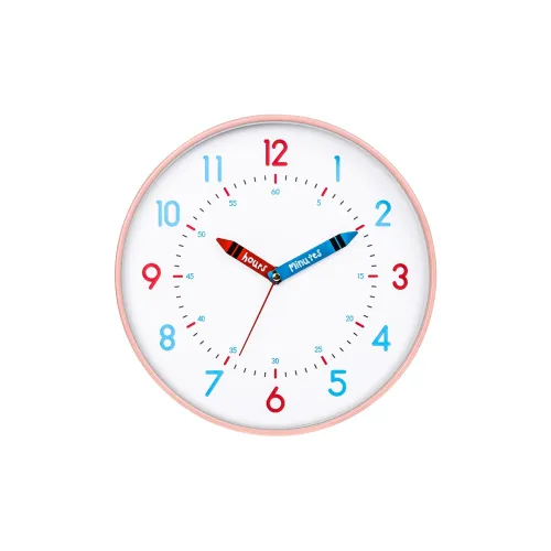 WEESHI Механизм плавного хода секундной стрелки Розовый Рамка Minimalist Collection Унисекс