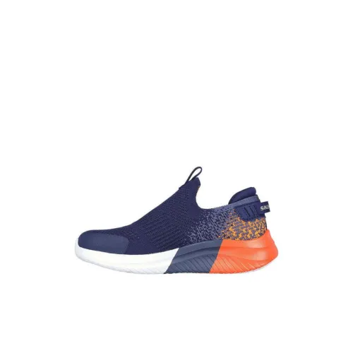 Skechers Ultra Flex 3,0 Kids Lifestyle Shoes Синий Оранжевый Детский