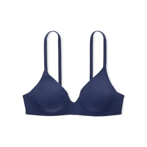 Victoria's Secret Розовый Wear Everywhere Легкий Беспроводной Бюстгальтер с Подкладкой MN Бюстгальтер Женские Midnight Marine