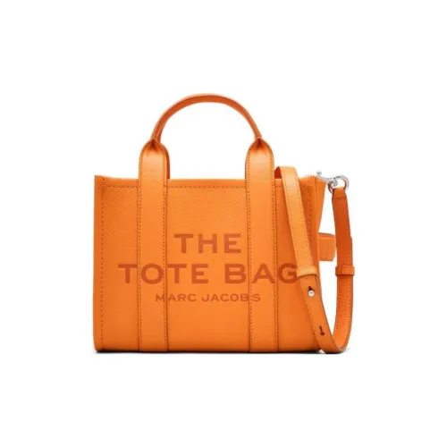 MARC JACOBS Кожа Тоут Сумка Сумка для покупок Сумка через плечо Сумка Маленькая Женская Мед Цитрусово-оранжевый