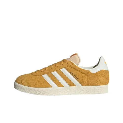 Adidas Originals Gazelle Low Топ Скейтборд Кроссовки Унисекс Желтый