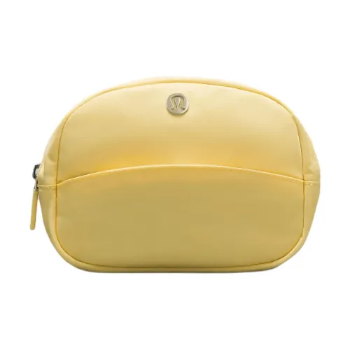 lululemon Нейлон Хранение Сумка Клатч Мини Женский Вихрь Желтый