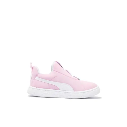 PUMA Детские Скейтбординги Низкий Топ Светло-Розовый/Белый Для Детей Дошкольного Возраста