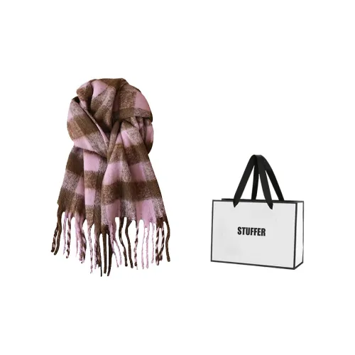 STUFFER Искусственный кашемир Вязаные шарфы Унисекс